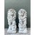 Vintage Italian Cast Cement Lion Statues - A Pair For Sale - Image 9 of 12