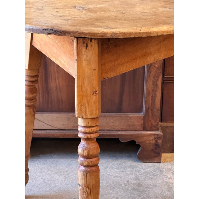19th Century Pine Cricket Table For Sale - Image 6 of 7