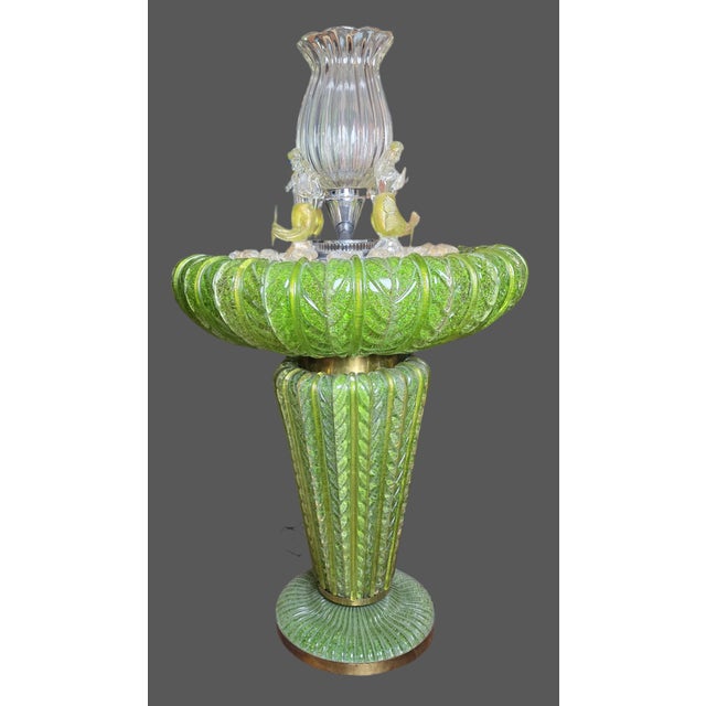 Baroque Large Murano Glass Light Fountain, Italy, 1950s For Sale - Image 3 of 13