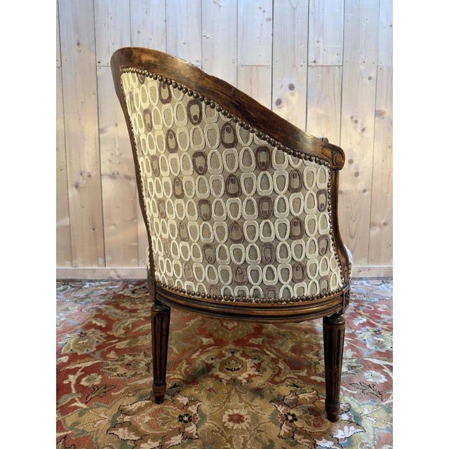 Louis XVI Style Bench in Solid Wood For Sale - Image 6 of 9