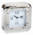 Mark Lane Silver Table Clock, Large For Sale