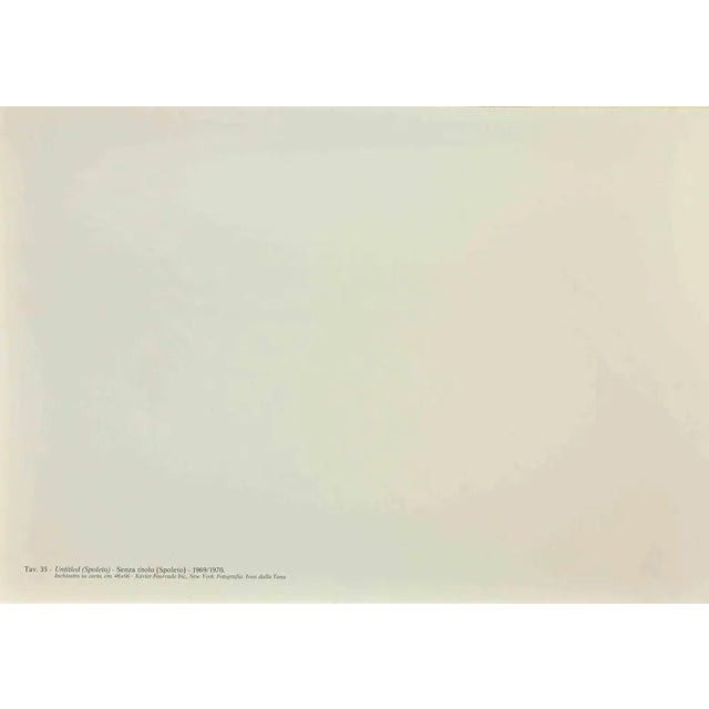 Spoleto is an offset and lithograph print realized on Fabriano Paper after a drawing by Willem De Kooning of 1970. The...