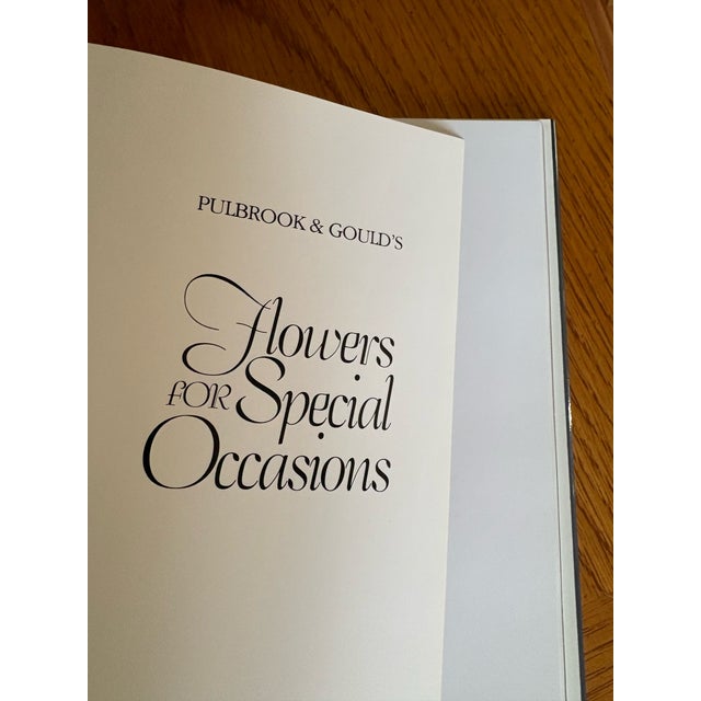 1992 “Flowers for Special Occasions” by Pulbrook & Gould, Signed by Susan Pulbrook For Sale - Image 4 of 8