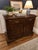 Perfect for someone who loves traditional American furniture. Beautiful solid wood cabinet with a cherry finish by Keller...