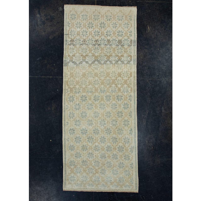 Brown Turkish Vintage Runner Rug 2'9" x 7' #17421 For Sale - Image 8 of 8
