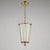 This mid-century pendant was designed and manufactured in Sweden in the 1950s. The light features a lantern-style pendant...