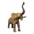 Vintage Solid Brass Large Elephant For Sale