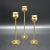 1970s Tulip Candleholders by Pierre Forsell for Skultuna Bruk, Sweden, 1970s, Set of 3 For Sale - Image 5 of 5