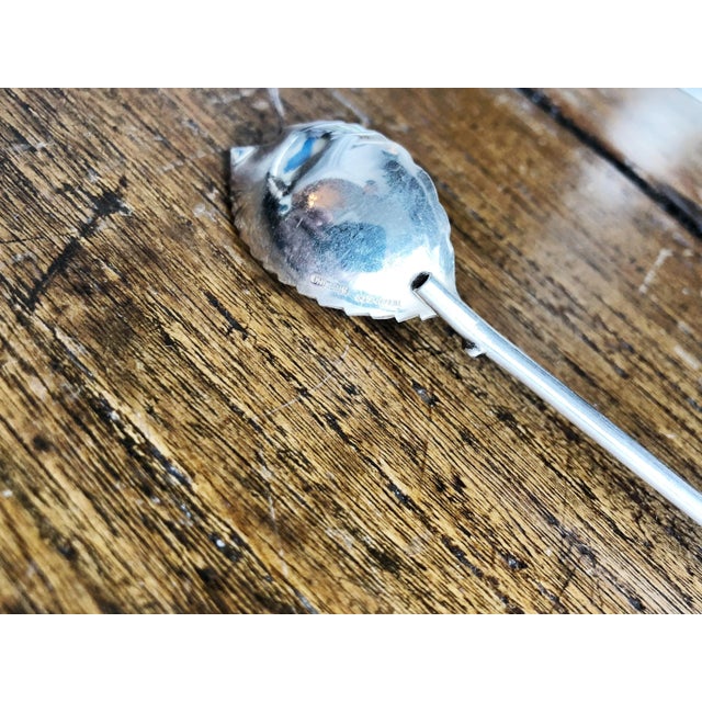 Mid-Century Modern Vintage Tiffany & Co Sterling Silver Cocktail Straw For Sale - Image 3 of 5