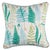 Modern Schumacher Halcott Indoor/Outdoor 18" Pillow in Aquamarine For Sale - Image 3 of 3