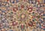 19th Century Persian Kerman Lavar Rug, Hand-Knotted Wool, Floral Pattern, Red & Ivory, 8x11 For Sale - Image 4 of 18