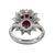 Late 20th Century Late 20th Century Burma Ruby Ring, Size 5 For Sale - Image 5 of 5
