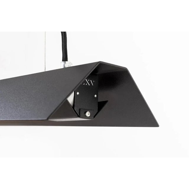 Contemporary Large Misalliance Ral Jet Black Suspended Light by Lexavala For Sale - Image 3 of 5