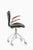 1960s Office Chair in Leather, Steel and Rosewood by Arne Jacobsen for Fritz Hansen, 1967 For Sale - Image 5 of 11