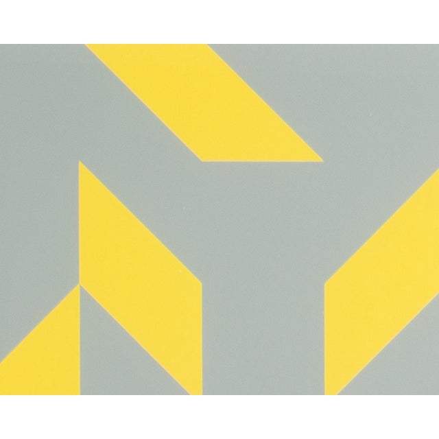 1995 “Konstruktion and Intuition” Serigraph Print by Anton Stankowski For Sale - Image 4 of 8