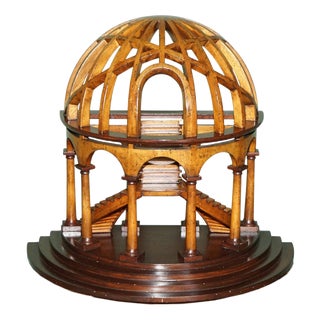 Georgian Architectural Library Staircase Model from Authentic Models A&M For Sale