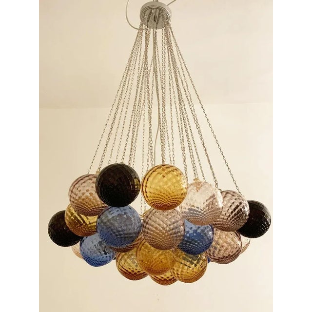 Multicolors Chandelier in Murano Glass from Simoeng For Sale - Image 10 of 10