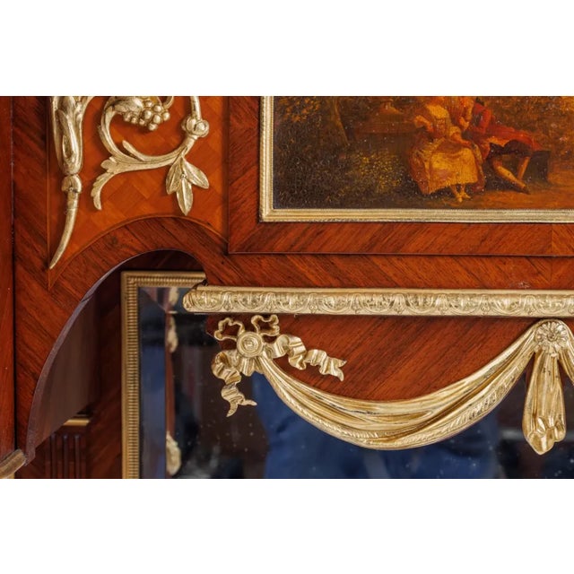 A French Ormolu Mounted Kingwood and Vernis Martin Console Table, Circa 1880 For Sale - Image 12 of 14