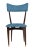 Mid-Century Modern Velvet Dining Chairs, 1950s, Set of 6 For Sale - Image 4 of 10