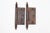 Pair of 4 X 4 In. Antique Cast Iron Victorian Door Hinges For Sale - Image 4 of 4