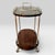 Mid-Century Modern Italian Serving Trolley Bar Cart in Lacquered Goatskin Parchment, 1960s For Sale - Image 10 of 18