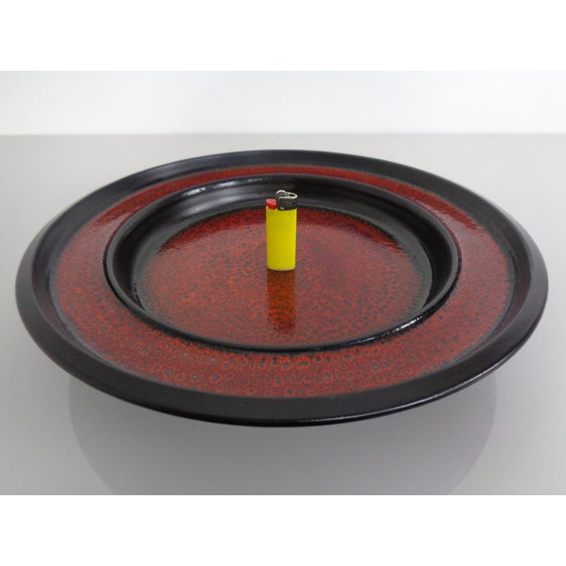 1960s Glaze Ceramic 7405 Bowl from Karlsruher Majolika, Germany, 1960s For Sale - Image 5 of 10