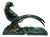 Lemanceau Charles, Sculpture Royal Pheasant by Charles Lemanceau for the Saint Clément Factory (C. 1930), 1920s, Ceramic & Enamel & Gold Leaf For Sale