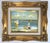 Precious signed original oil painting on canvas. It is beautifully rendered in an impressionist style depicting a beach...