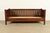 Brown Stickley Mission Oak Arts & Crafts Spindle Settle Sofa For Sale - Image 8 of 14