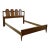 Mid-Century Modern Walnut Bed Frame- Full For Sale