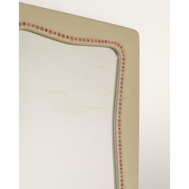 1950s Model S 122 Wall Mirror by Hans-Agne and Lisa Jakobsson, 1950s For Sale - Image 5 of 8