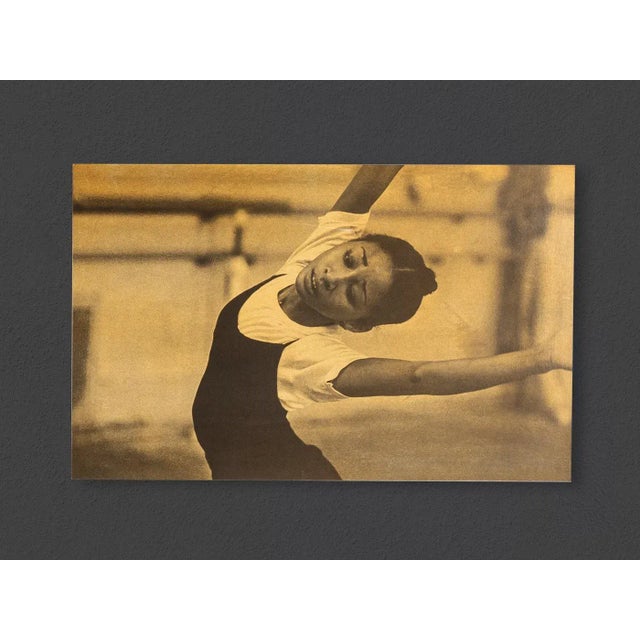 Stuttgart Ballet Dancers, Photographic Paper on Wooden Plate, Set of 6 For Sale - Image 12 of 18