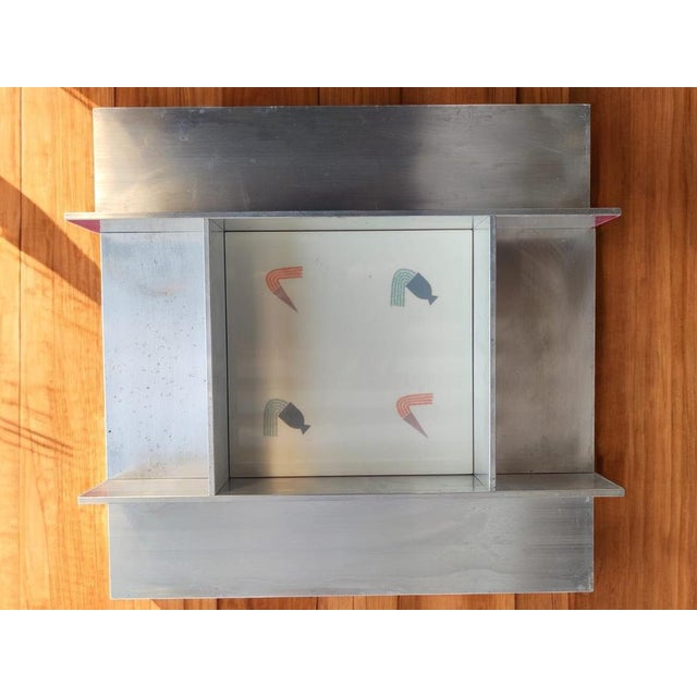 Ceramic Tile Water and Fire Design by Gio Ponti for Gabbianelli, 1989 For Sale - Image 4 of 7