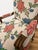 Wood Pair of Vintage Floral Needlepoint Armchairs | Louis XV Style For Sale - Image 7 of 8