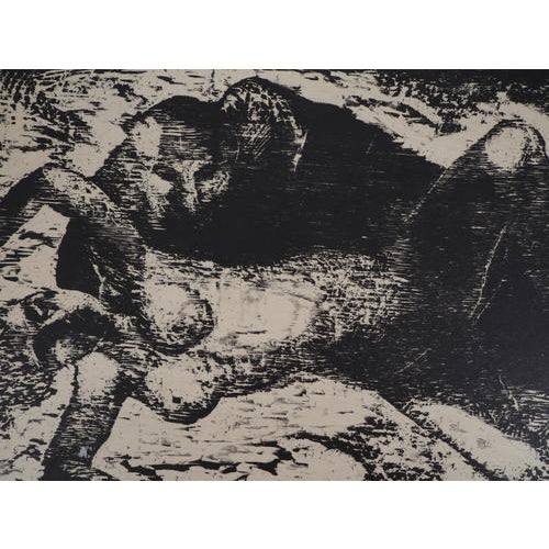 Francis Mockel, Couple, Etching For Sale - Image 4 of 9