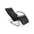 Fino Leather Armchair in Black with Manual Reclining Function by Franz Fertig For Sale - Image 4 of 18