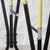 Black Bauhaus Freestanding Towel Rack, France, 1940s For Sale - Image 8 of 11