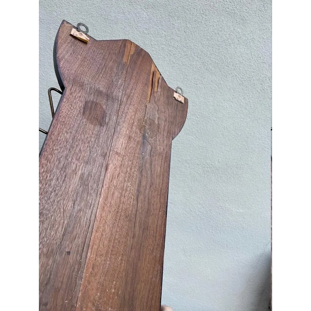 Wood Art Deco Wall Mounted Magazine Rack, Germany, 1920s For Sale - Image 7 of 8