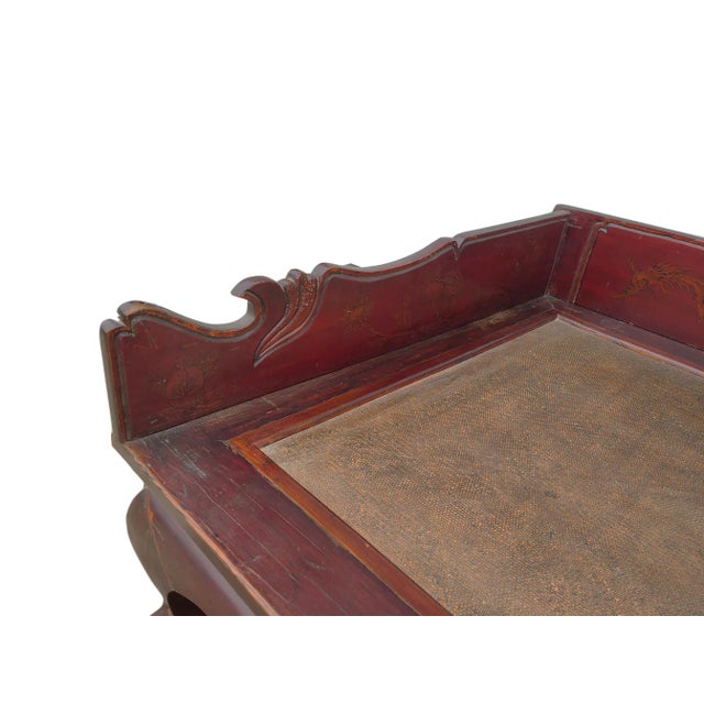 1900 - 1909 Large Antique Chinese Daybed For Sale - Image 5 of 9