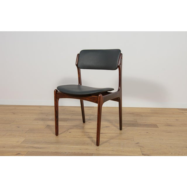 1960s Model 49 Rosewood Dining Chairs by Erik Buch for Oddense Maskinsnedkeri, 1960s, Set of 4 For Sale - Image 5 of 18