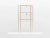 Frank cabinet by snickeriet dimensions: d 34,8 x w 82,8 x h 156,2 cm. Materials: acrylic glass, maple wood and brass....