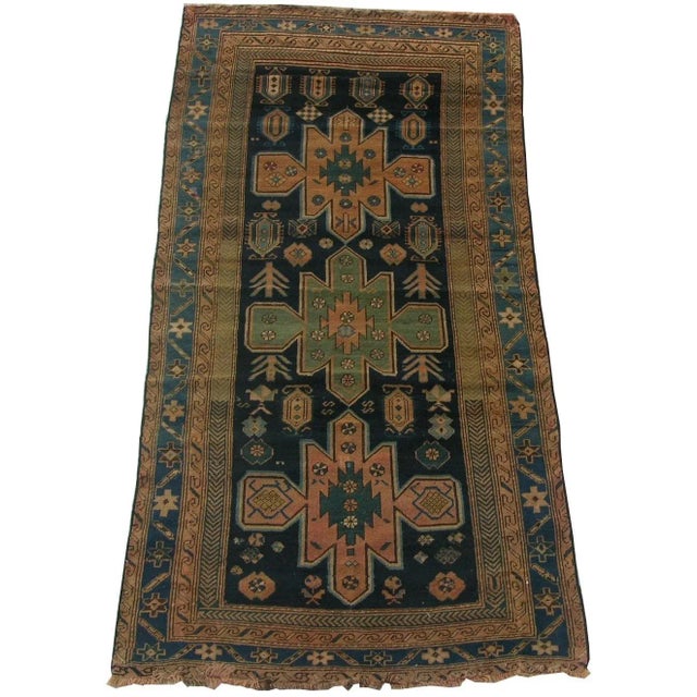 Antique Kokazian Rug 8x3.9 For Sale - Image 4 of 4