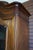 Antique French Rococo Glass Front Armoire For Sale - Image 9 of 11