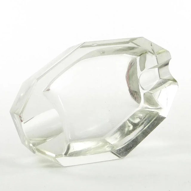 Art Deco Ashtray from Moser, Former Czechoslovakia, 1950s For Sale - Image 6 of 10