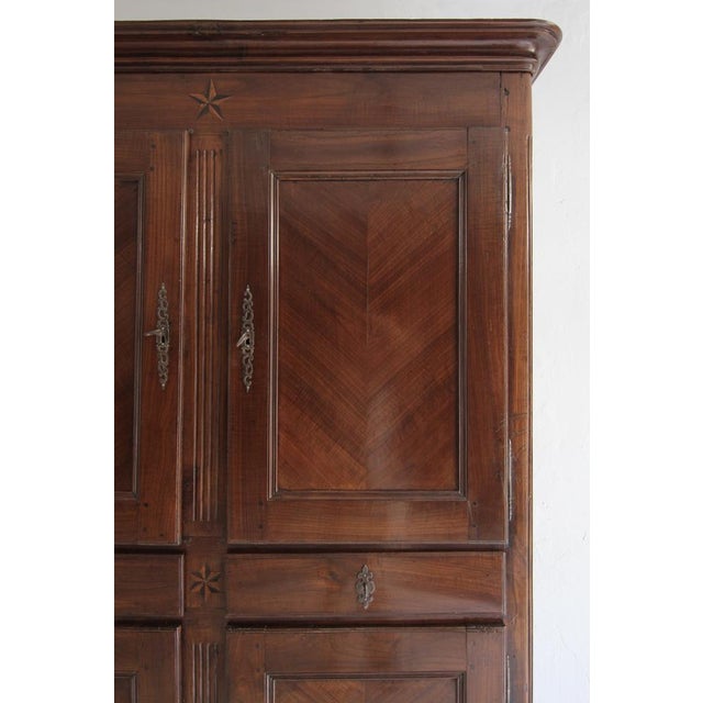 19th Century French Provincial Cherrywood Cabinet For Sale - Image 16 of 18