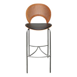 Danish Trinidad Bar Stools by Nanna Ditzel for Fredericia, 1990s, Set of 2 For Sale