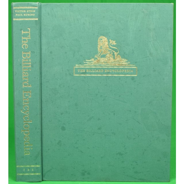 STEIN, Victor and RUBINO, Paul [499] pp. The Billiard Encyclopedia 1994 13 1/4" x 10 1/4" This award winning publication...