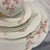 Antique French Limoges Service for 4 “Spray of Pink Flowers” on White Porcelain - 20 PCS For Sale - Image 9 of 11