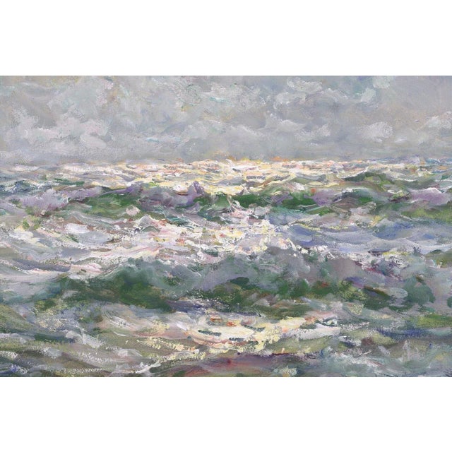 Impressionist Seascape Oil John Falconer Slater 1857-1937 Hammer Prices to $7,900 For Sale - Image 4 of 9