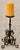 Late 20th Century Vintage Spanish Revival Wrought Iron Hand-Forged Spiral Candlestick For Sale - Image 5 of 12